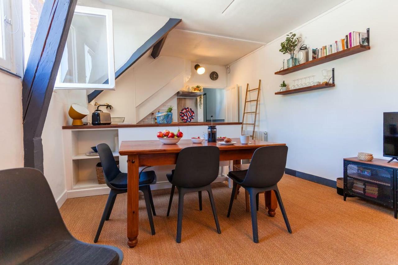 Greeter-Bel Appartement Au Pied Des Falaises D'Етрета Екстериор снимка